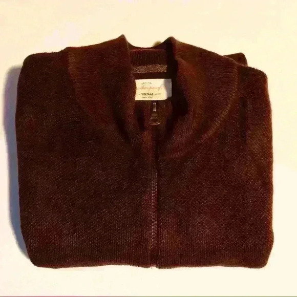 NWT! Weatherproof Vintage Soft Fabric Zip Sweater - Picture 3 of 5